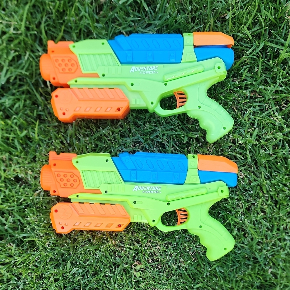 Adventure Force Water Blasters - Blue, Green, and Orange